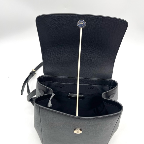 Kate Spade Madison Flap Backpack Black - Picture 6 of 9